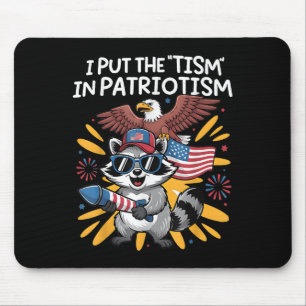 Ik zet de TISM in Patriotisme Athletic Eagle _6 Muismat