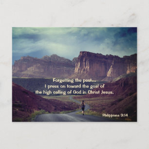 Ik zet door naar het doel van de Filippijnen Bijbe Briefkaart