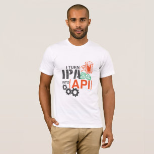 Ik zet IPA om in API T-shirt