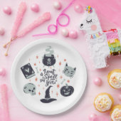 Ik zet je een spelletje. papieren bordje (Feest)