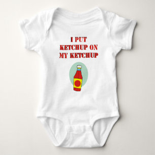 Ik zet Ketchup op m'n ketchup. Romper