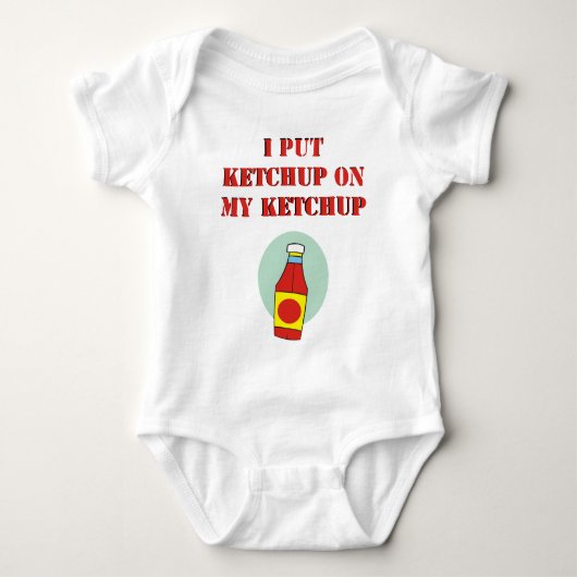 Ik zet Ketchup op m'n ketchup. Romper (Voorkant)
