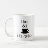 Ik zet koffie in code koffiemok (Links)