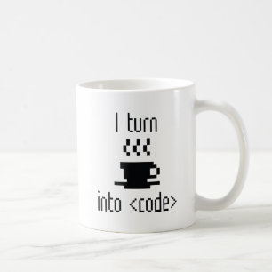 Ik zet koffie in code koffiemok