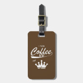 Ik zet koffie in KOM's Bagagelabel (Voorkant verticaal)