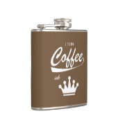 Ik zet koffie in KOM's Heupfles (Rechts)