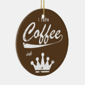 Ik zet koffie in KOM's Keramisch Ornament (Rechts)