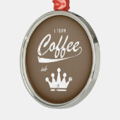 Ik zet koffie in KOM's Metalen Ornament (Links)