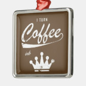 Ik zet koffie in KOM's Metalen Ornament (Links)