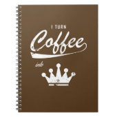 Ik zet koffie in KOM's Notitieboek (Voorkant)