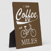 Ik zet koffie in Miles Fotoplaat (Zijkant)