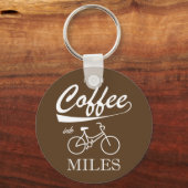 Ik zet koffie in Miles Sleutelhanger (Voorkant)