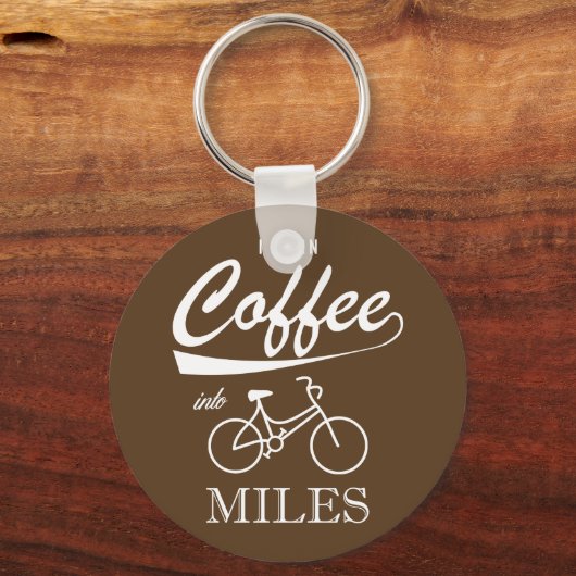 Ik zet koffie in Miles Sleutelhanger (Voorkant)