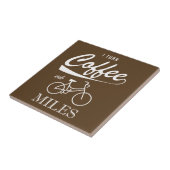 Ik zet koffie in Miles Tegeltje (Zijkant)