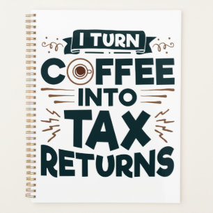 Ik zet koffie om in de belastingaangifte van accou planner