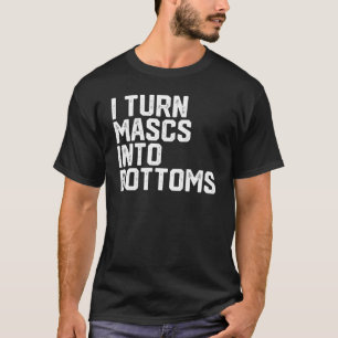 Ik zet Mascs in Bottomie T-shirt
