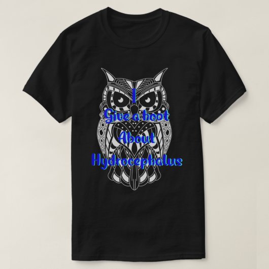 Ik zet me in voor het bewustzijn van hydrocefalie t-shirt (Design voorkant)