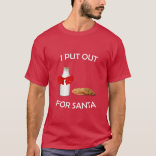 Ik zet me neer voor het kerstcadeautje Shirt