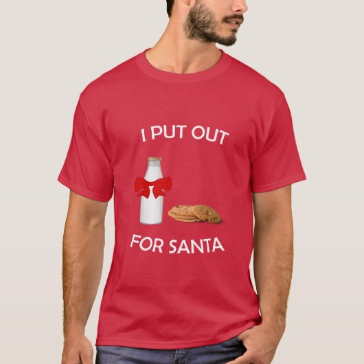 Ik zet me neer voor het kerstcadeautje Shirt (Voorkant)