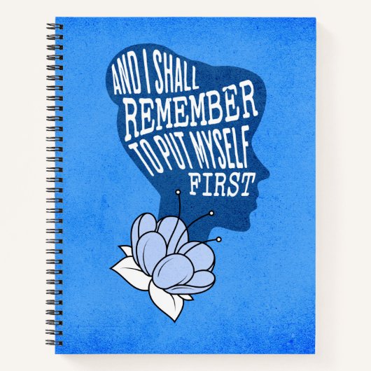 Ik zet mijn eigen eerste Notitieboek voor de journ (Voorkant)