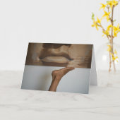 Ik zet mijn voet in mijn mond - Kaart (Gele Bloem)