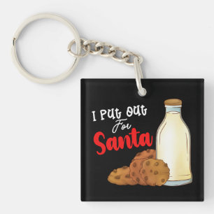 Ik Zet Uit Voor Kerstmis Kerstvakantie Familie Sleutelhanger