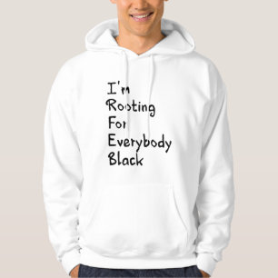 Ik zet voor iedereen zwart. hoodie