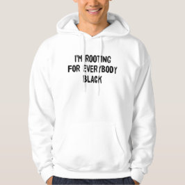Ik zet voor iedereen zwart. hoodie
