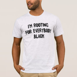 Ik zet voor iedereen zwart T-shirt