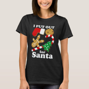 Ik Zet Wat Klaar Voor Kerstman Grappige Kerst T-shirt