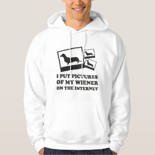Ik zette Afbeeldingen van mijn vrouw op het intern Hoodie