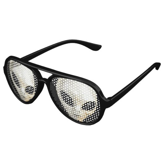 IK ZIE ALIENS - Zonnebril (Gekanteld)