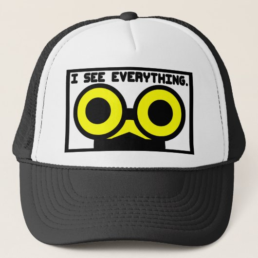 Ik zie alles. Critter Trucker Pet (Voorkant)
