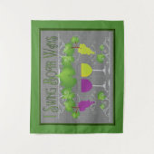 Ik zie beide manieren voor wijn wandkleed (Voorkant)