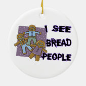 Ik zie Brood Mensen Keramisch Ornament (Achterkant)