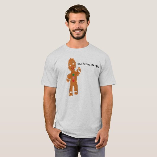 Ik zie broodmensen t-shirt (Voorkant volledig)