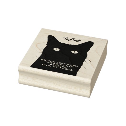 Ik zie Cat 2 blokken tekst om te bewerken zoals je Rubberstempel (Stempel)