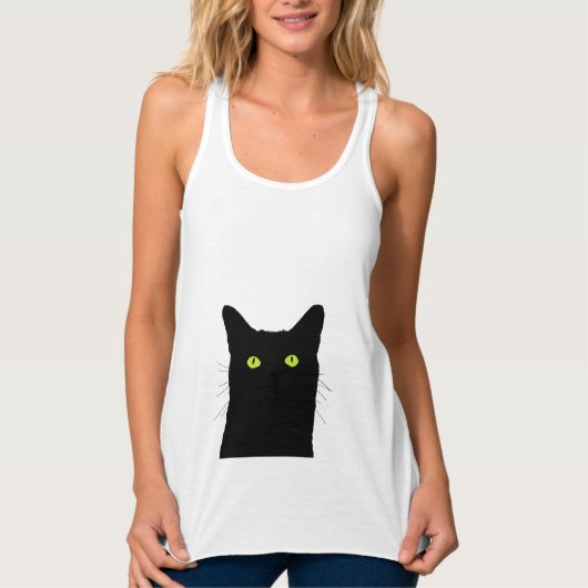 Ik zie Cat Tanktop (Voorkant)