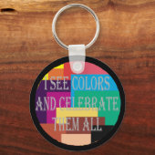 Ik zie Colors Sleutelhanger (Voorkant)