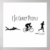 Ik zie Crazy People Poster (Voorkant)