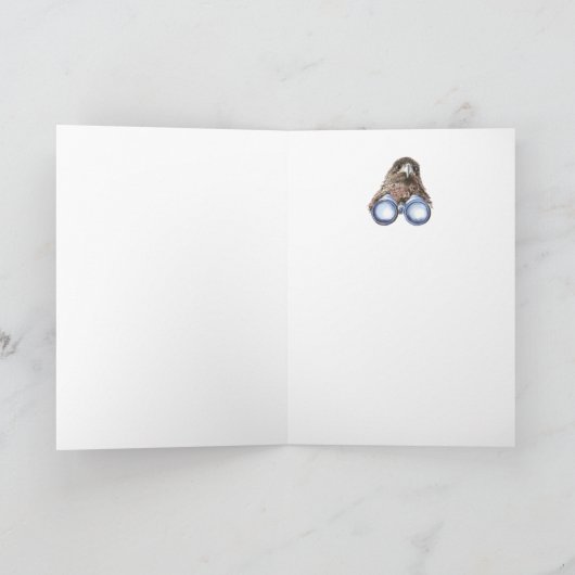 Ik zie dat het Uw Vogeldag is Verjaardag Een Leuke Kaart (Binnen)