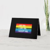 Ik zie dat ik van je hou, dat ik je accepteer. bedankkaart (Voorkant)