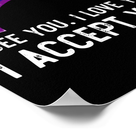 Ik zie dat ik van je hou... ik accepteer je homepa poster (Hoek)