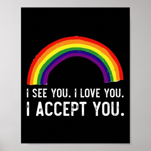 Ik zie dat ik van je hou... ik accepteer je homepa poster (Voorkant)