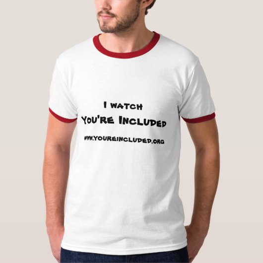 Ik zie dat je inbegrepen bent t-shirt (Voorkant)