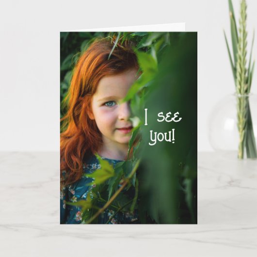 IK ZIE DAT JE JE KAART MIST (Voorkant)