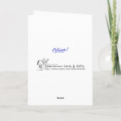 Ik "zie" dat je reden hebt om het te vieren (Kaart Kaart (Achterkant)