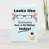 Ik "zie" dat je reden hebt om het te vieren (Kaart Kaart (Voorkant)