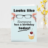 Ik "zie" dat je reden hebt om het te vieren (Kaart Kaart (Gele Bloem)