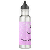 Ik zie dat mama waterfles ontwerpt. waterfles (Links)